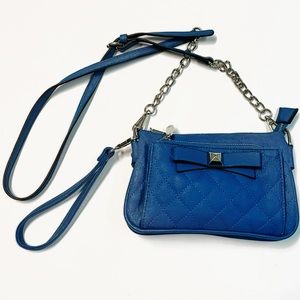 Charming Charlie Bright Blue Crossbody Bag